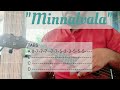 "Minnalvala" - Narivetta by Jakes Bejoy, Sid Sriram, Sithara Krishnakumar on ukulele with tabs.