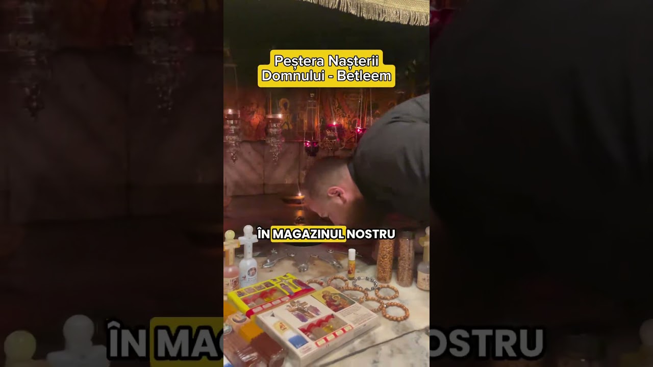 Toate obiectele din magazin sunt autentice - din Țara Sfântă