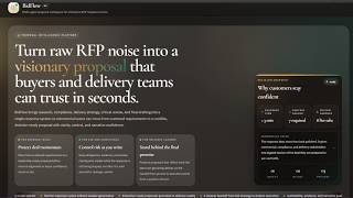 Introducing BidFlow AI : Revolutionizing RFP Responses for Winning Contracts 🚀