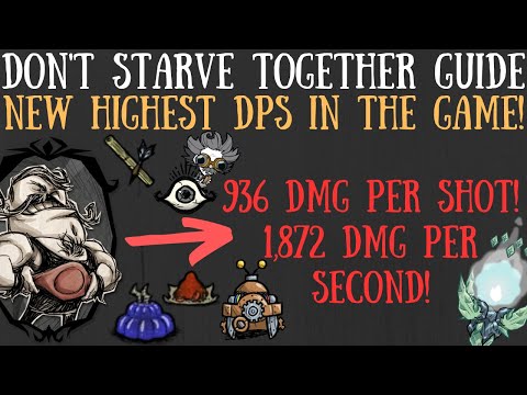 Wolfgang's NEW INSANE DPS! 900+ DAMAGE PER HIT With W.A.R.B.I.S Armor - Don't Starve Together Guide