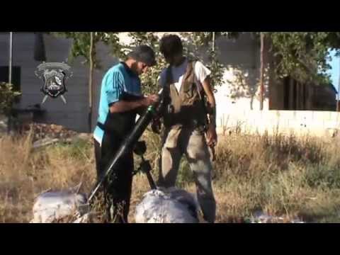 استهداف مقرات النظام على جبهة الكم بقذائف الهاون 82 من قبل لواء الصمود جنود الله بالاشتراك مع سرايا الحق