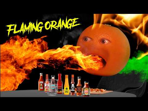 惱人的橙子--火焰橙！！！🔥🍊 (Annoying Orange - Flaming Orange!!! 🔥🍊)