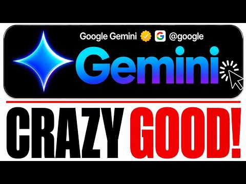 Video Thumbnail: Google Gemini NEW Updates Are INSANE!