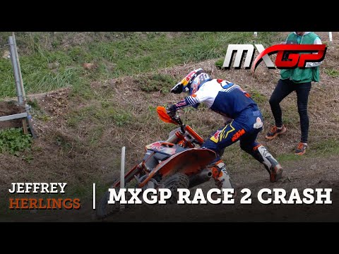 Jeffrey Herlings Crash Compilation | MXGP of Garda 2021