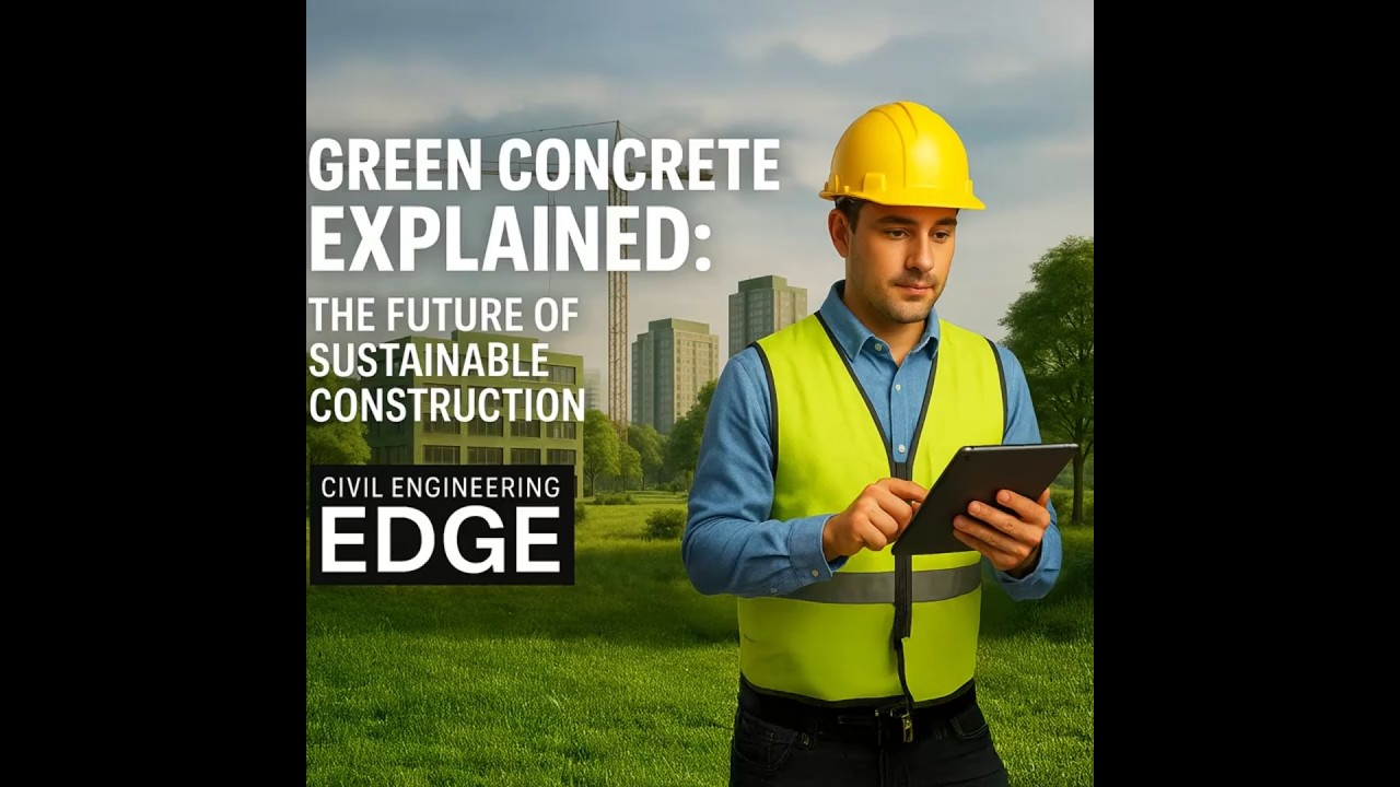 Is GREEN Concrete The FUTURE of Sustainable Building?