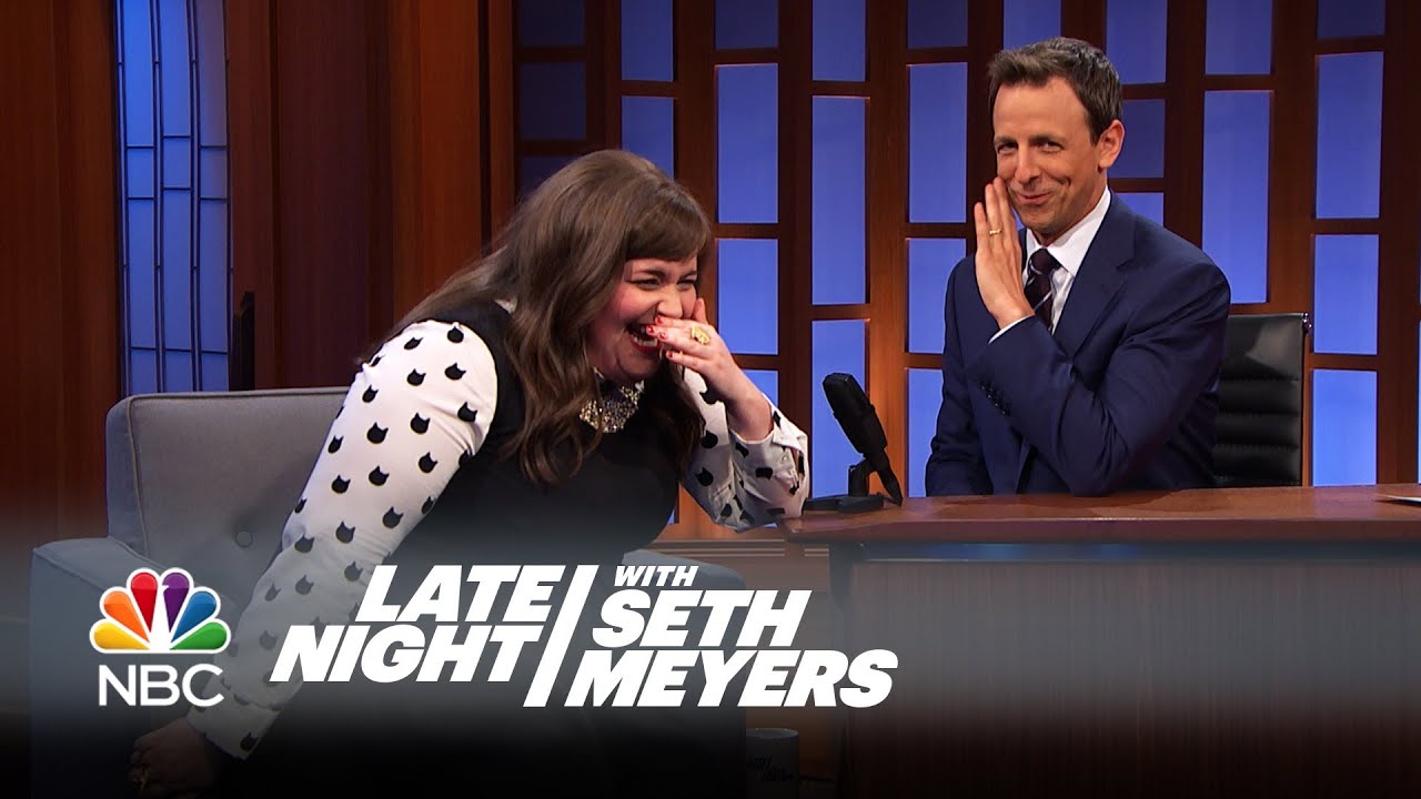 Aidy Bryant's Drake Moment - Late Night with Seth Meyers - YouTube