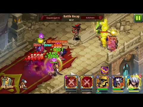 Magic Rush Heroes: Test Poison Lineup (2 Set Agreas Beast Souls)
