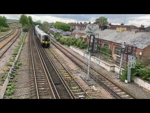 *pride class 444* 444019 passing Eastleigh from Weymouth to London Waterloo