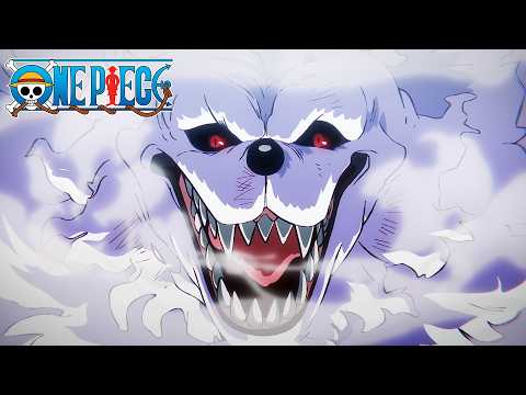 Bepo Eats a Rumble Ball | One Piece