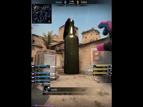 1vs3 yuurih vs Heroic. Heroic vs FURIA. m2 dust2. ESL Pro League Season 13