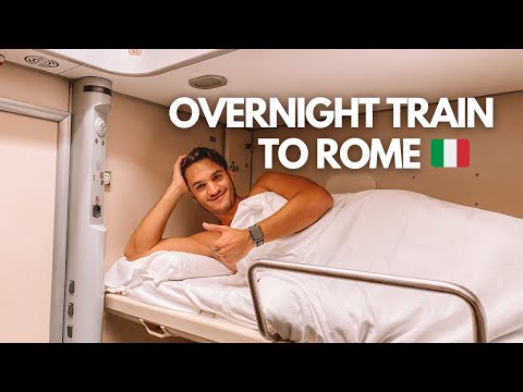 Italy Overnight Train from Sicily to Rome 🇮🇹 (Trenitalia Deluxe Sleeper!)