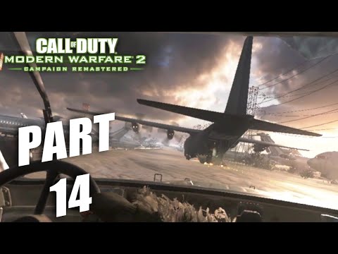Call of Duty Modern Warfare 2 Walkthrough Gameplay Part 14 Campaign Remastered