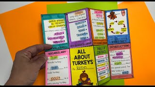 How to FOLD Turkey Informational Book