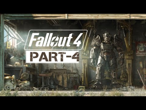 FALLOUT 4 Gameplay Walkthrough PART-4 FULL GAME [4K 60FPS PS 5 PRO ULTRA] - No Commentary
