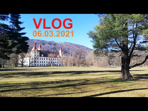 VLOG - Spazieren im Garten von Schloss Eggenberg (06.03.2021)