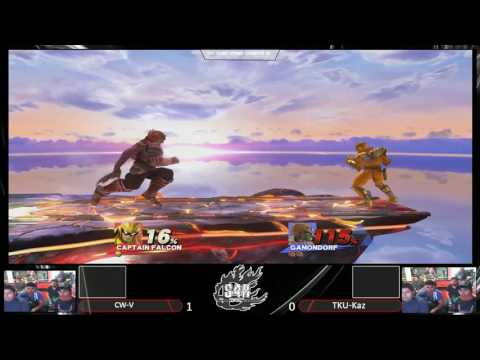 S4R The Third Strike Winners Quarters: TKU~Kaz(C. Falcon) vs CW~V(Samus, Ganondorf)