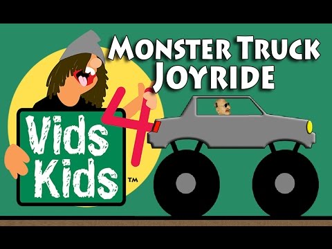 Monster Truck Joyride - Kids Count With Trucks
