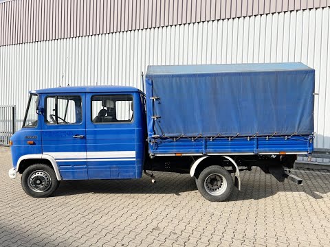 DAIMLER-BENZ L 407 D 4x2 Doka, Ex-THW