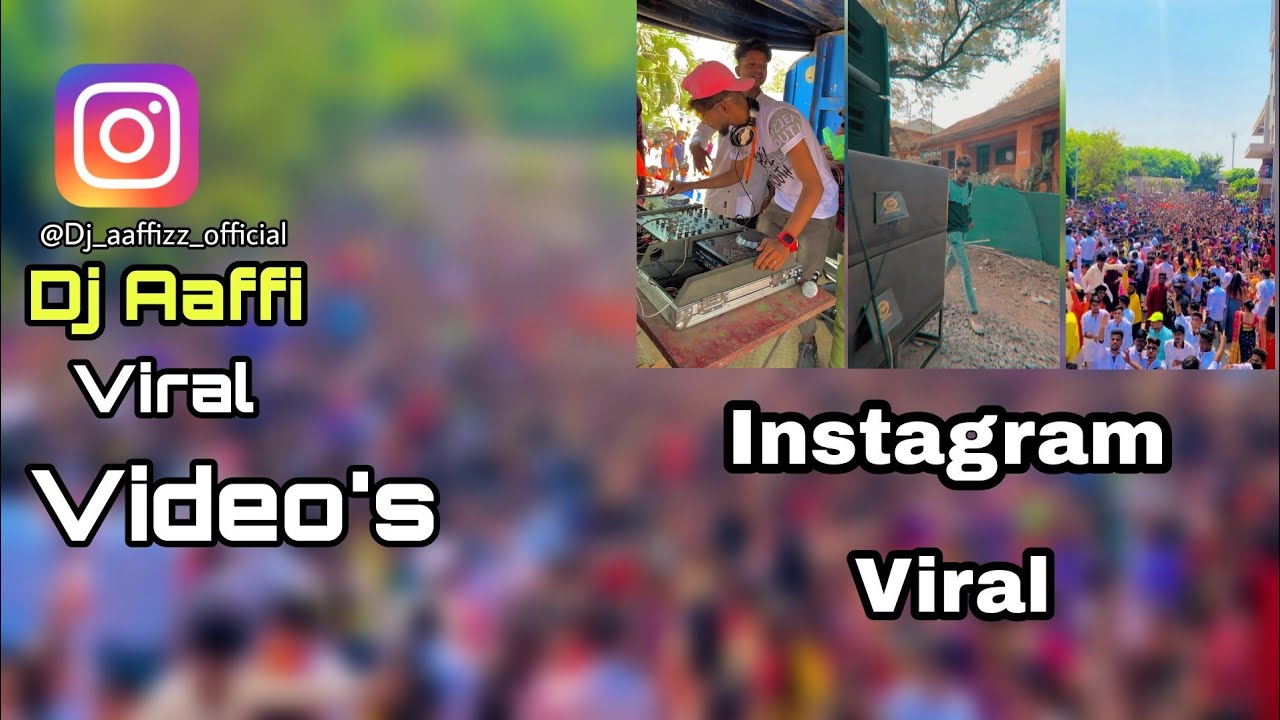 Dj Aaffi Looping Viral Reels Instagram Live mix Crowd
