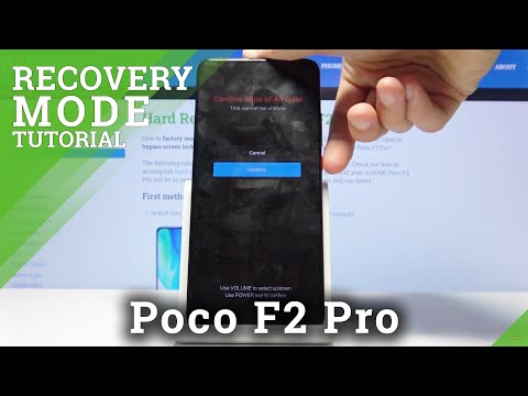 Hard Reset on XIAOMI Poco F2 Pro via Recovery Mode – Bypass Screen Lock