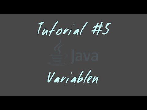 Tutorial #5 - Variablen - JAVA Anfänger
