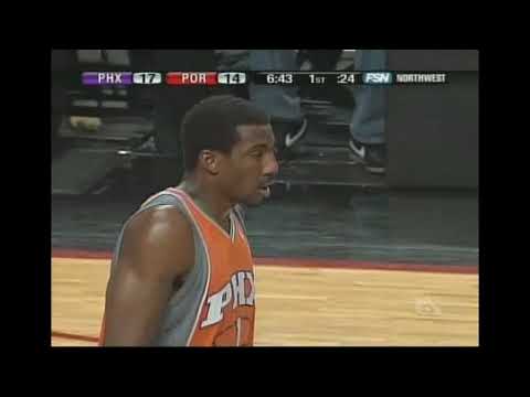 Amare' 5 Slams @ POR - 11/26/06