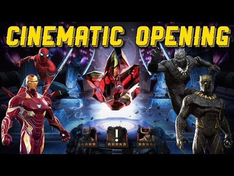 All Kinds of Cinematic Crystal Opening | Marvel Contest of Champions