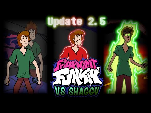 【Friday Night Funkin】Shaggy Mod Update 2.5 (Ultimate) - All Weeks (CANON + 4K MANIA) + Secret Song