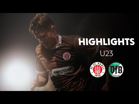 Kampfbetontes Flutlichtspiel: FCSP U23 - VfB Lübeck | Highlights