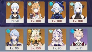 【原神】Ver.Luna Ⅷ 螺旋12層 神里兄妹をキャリーして星9攻略【原神】