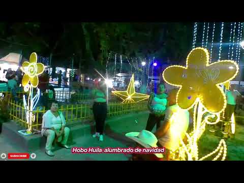 alumbrado de navidad Hobo Huila