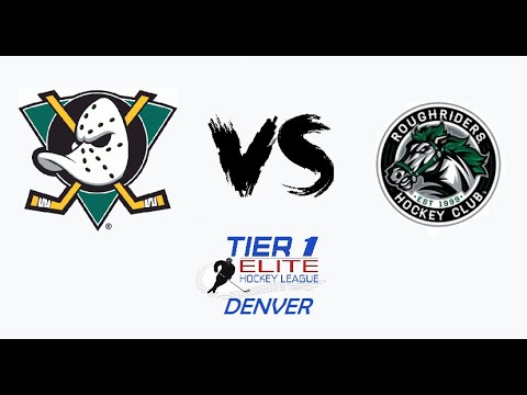 Jr. Ducks vs CO Rough Riders - Tier 1 Elite U15 AAA - Denver