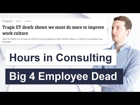Big 4 Employee found Dead: Work-life-Balance in Consulting