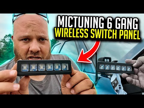 Mictuning Wireless Switch Panel - The Ultimate Installation Guide