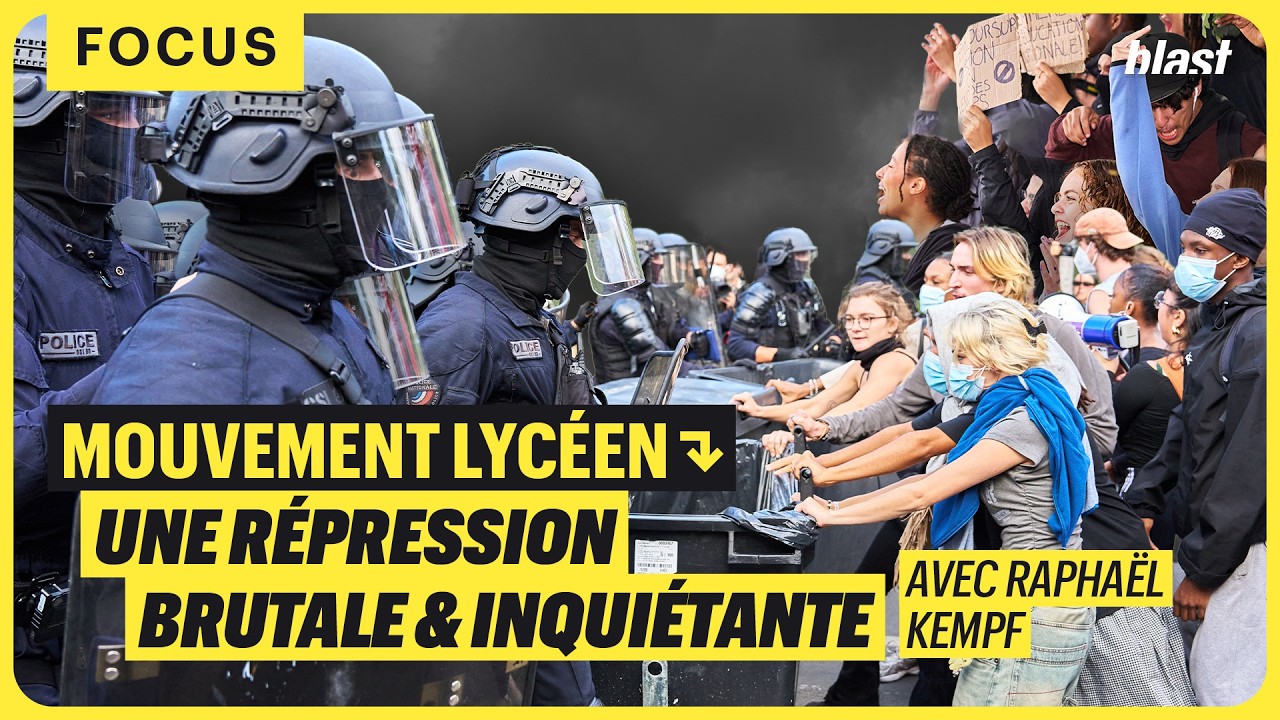 Illustration: La répression policière contre les lycéens : un scandale d'État ?