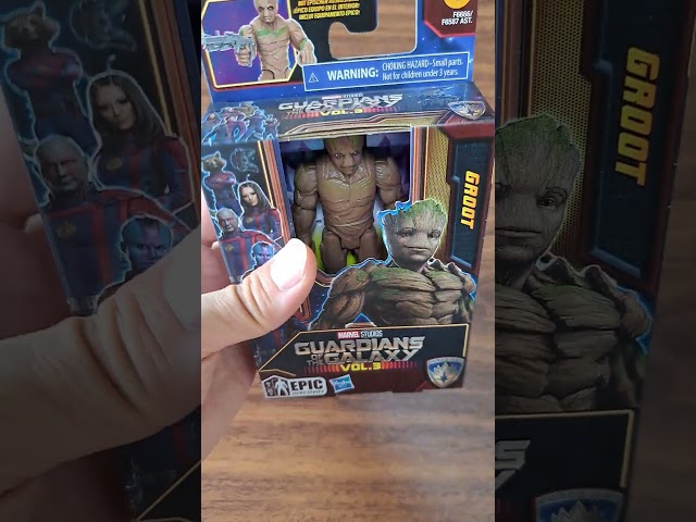 Vídeo relacionado con Marvel, Guardians of the Galaxy GG-408.UMv1, Groot figurina interattiva con suono, 23cm
