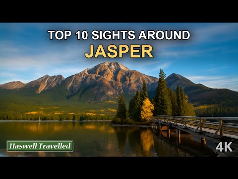Top 10 Sights around Jasper – National Park of Remarkable Beauty | Canadian Rockies 4K