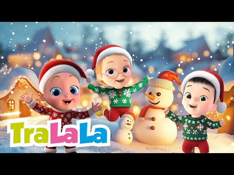 Colaj de Iarnă 2025 - Cioc, Cioc! Omul de Zăpadă la Grădiniță | Cântece cu TraLaLa ✨⛄❄️