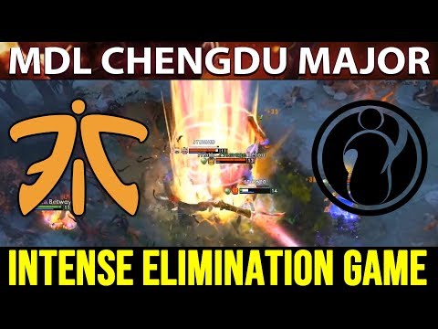 Intense Elimination Series IG vs FNATIC | MDL Chengdu Major Dota 2