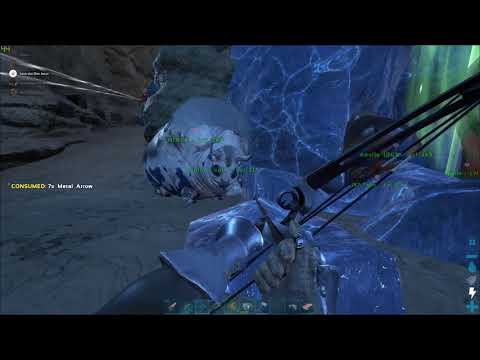 Ark | MTS Servers | Online Raiding Teaming Tribe In Puzzle Cave.