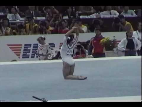 5th AA Andrea Raducan FX - 1999 World Gymnastics Championships 9.837