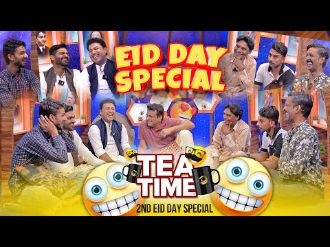 2nd Day Eid Special Tea Time with Sajjad Jani Team !