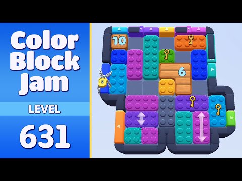 Color Block Jam Level 631 | Every Puzzle Solved! 🎯