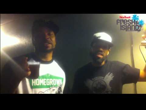 Method Man & Redman invitation to New Yorker FRESH ISLAND FESTIVAL 2014.