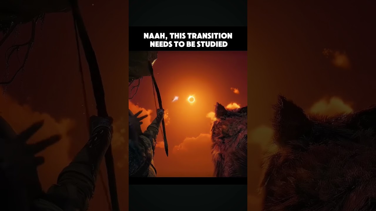 This Transition needs to be studied ☠️ #kratos #gowragnarok