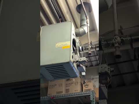 Ancient Unit Heater Install