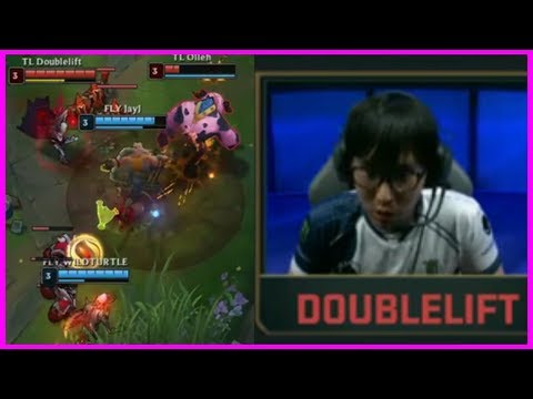 Doublelift Master Baits His Own Teammate - Best of LoL Streams #400