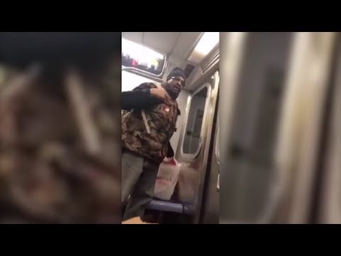 N.Y.P.D. Hate Crime On Subway