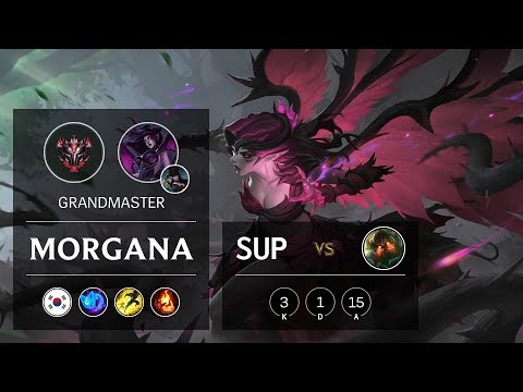 Morgana Support vs Nautilus - KR Grandmaster Patch 9.19