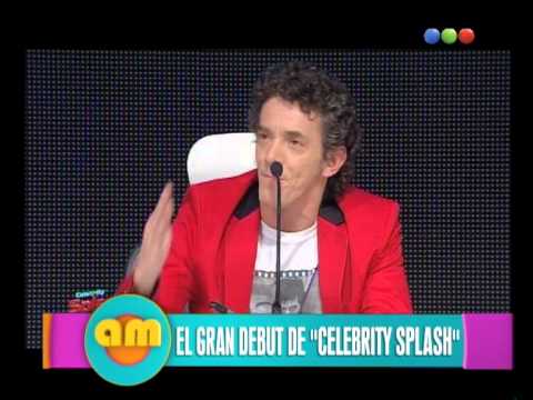 El gran debut de "Celebrity Splash", Ximena Capristo y Leandro Penna - AM